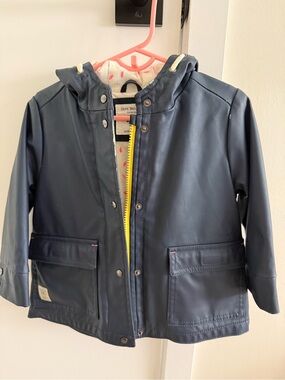Toddler Navy Hooded Rain Jacket (18-24 months)